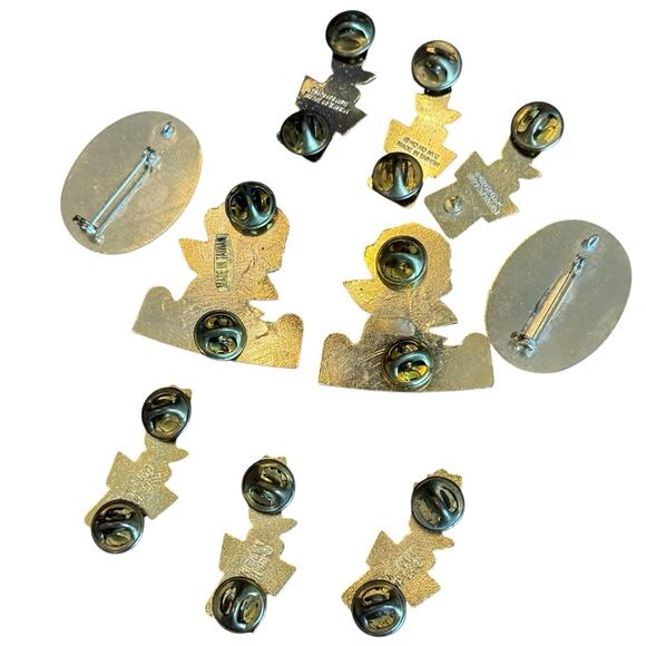 Lions Club Lioness Pins Lot Of 10 Rose State Of Maryland Pin Brooch Lapel Pins - Picture 12 of 15